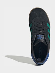 أسود - حذاء رياضي للأطفال الصغار Gazelle من Adidas Originals - صورة 5 من 8