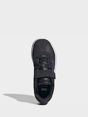 adidas Black VL Court Spider-Man Elastic Lace Trainers - Image 5 of 9