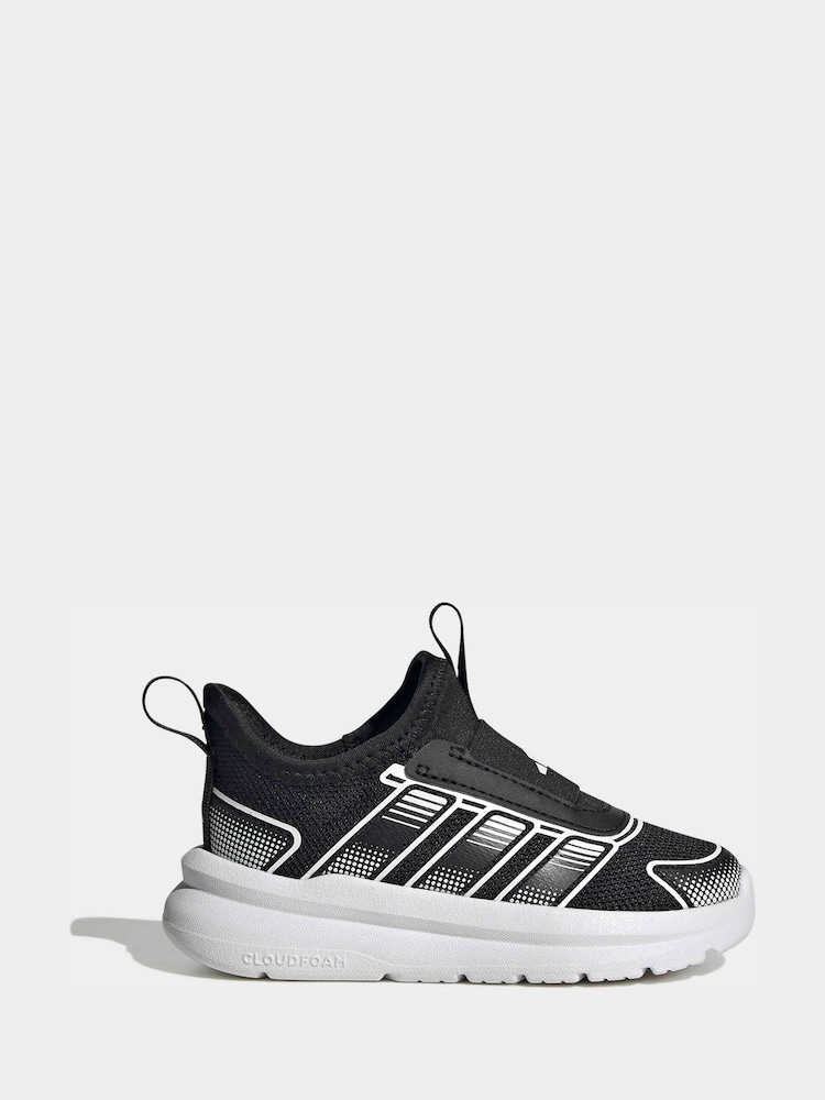 adidas Black Tensaur Comfort 2 AC Trainers - Image 2 of 9 adidas Black Tensaur Comfort 2 AC Trainers - Image 2 of 9