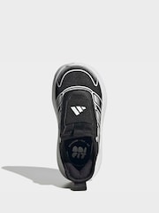 adidas Black Tensaur Comfort 2 AC Trainers - Image 5 of 9