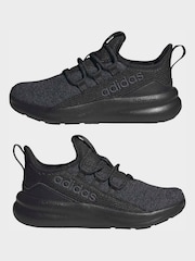 adidas Black Lite Racer Adapt 8.0 K Trainers - Image 5 of 9