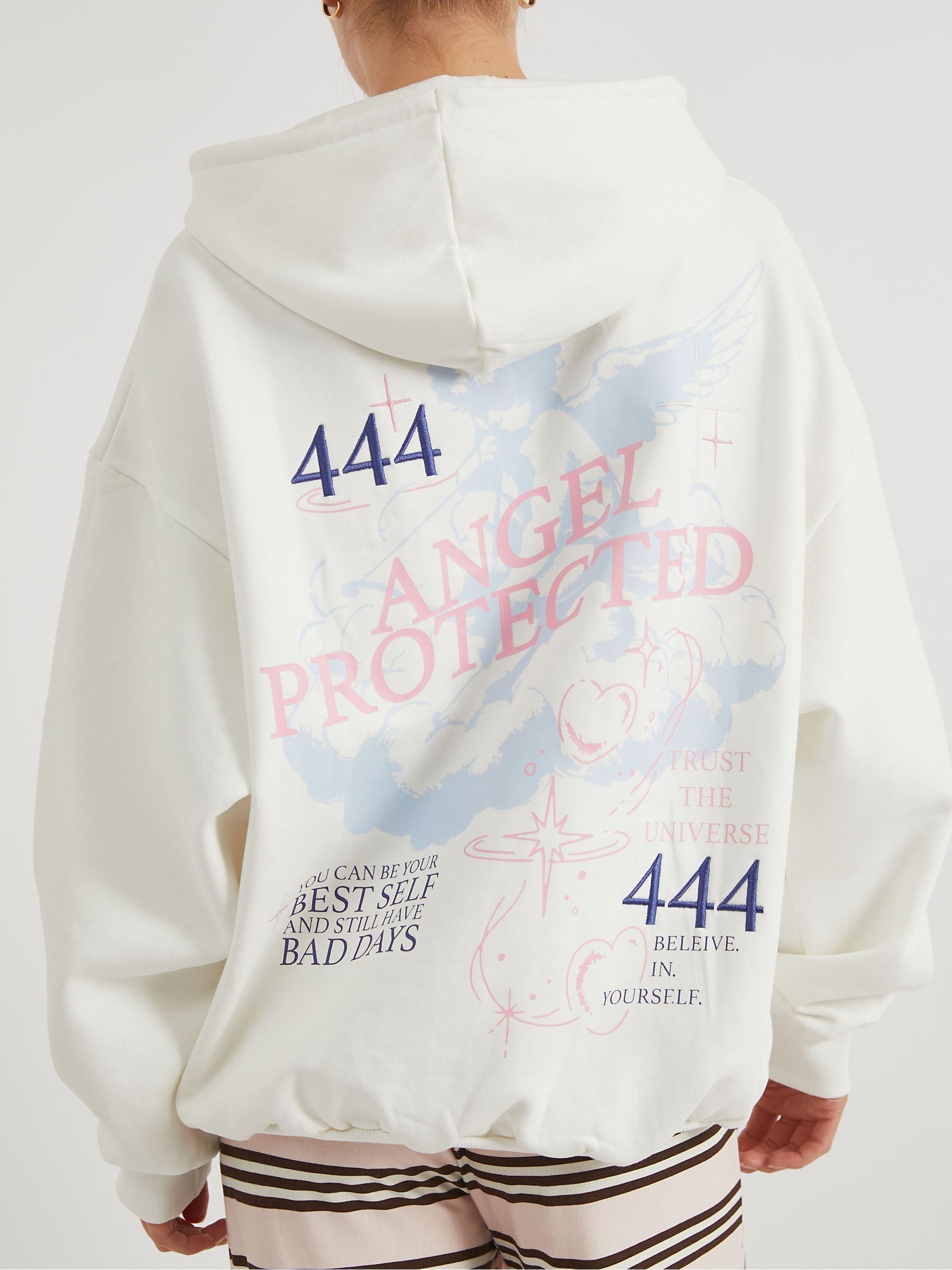 Buy Skinnydip Cream Angel Protected Hoodie from Next USA