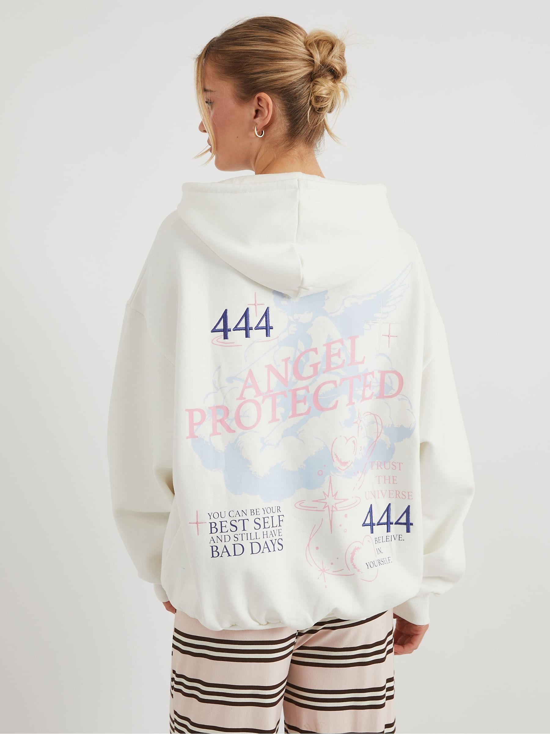 Buy Skinnydip Cream Angel Protected Hoodie from Next USA