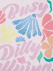 Skinnydip Pink Busy Dilly Dallying Pink Sweatshirt - Image 4 of 5