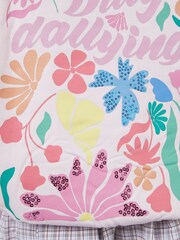 Skinnydip Pink Busy Dilly Dallying Pink Sweatshirt - Image 5 of 5