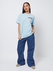 Skinnydip Blue Spring Riviera Blue T-Shirt - Image 1 of 5