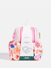 Skinnydip Pink Exotic Flower Quilted Makeup Bag Set - Image 1 of 4