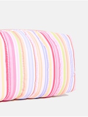 Skinnydip Pink Exotic Flower Quilted Makeup Bag Set - Image 4 of 4