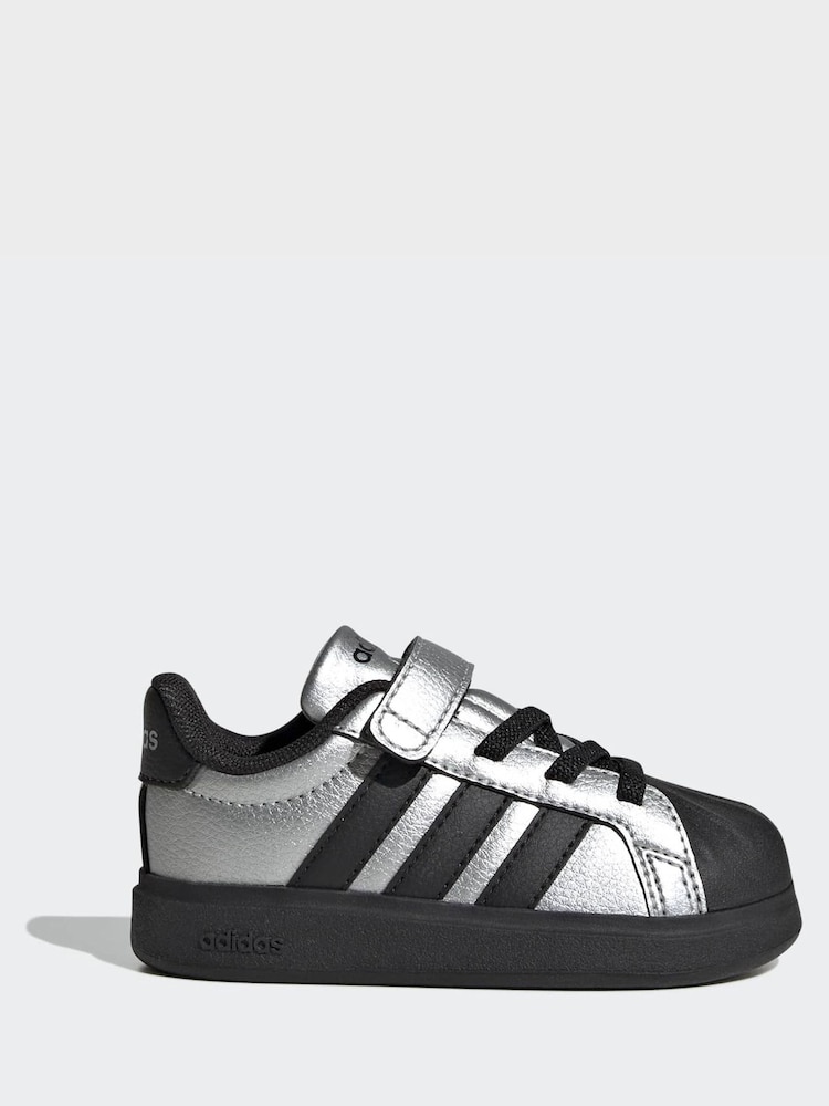 adidas Streettalk кроссовки для малышей с эластичными шнурками - Изображение 2 9
