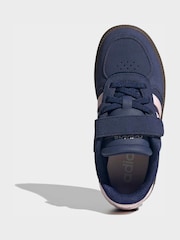 藍色 - adidas Breaknet 時尚兒童運動鞋 - 圖片 6/8