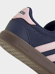 藍色 - adidas Breaknet 時尚兒童運動鞋 - 圖片 8/8