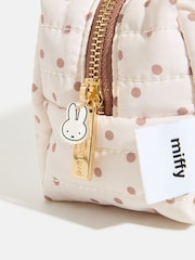 Skinnydip White Miffy Quilted Makeup Bag Set - Image 5 of 5