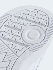 adidas White Pink Hook and Loop Tensaur Sport 3.0 Junior Trainers - Image 10 of 10