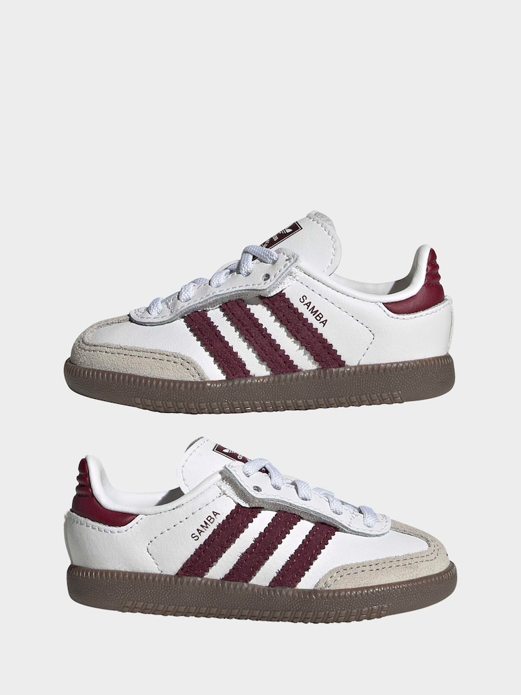 adidas Originals White Samba OG C Trainers - Image 2 of 12 adidas Originals White Samba OG C Trainers - Image 2 of 12