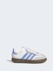 adidas Originals White Samba OG C Trainers - Image 1 of 11