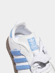 adidas Originals White Samba OG C Trainers - Image 10 of 11