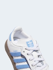 adidas Originals White Samba OG C Trainers - Image 11 of 11