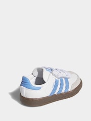 adidas Originals White Samba OG C Trainers - Image 6 of 11