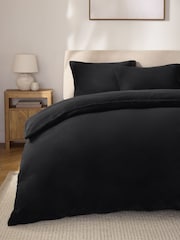 Grey Charcoal Teddy Fleece Bed Set - Image 2 of 5