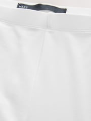 Blanco - Leggings recortados - Imagen 5 de 6