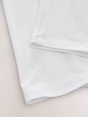 Blanco - Leggings recortados - Imagen 6 de 6