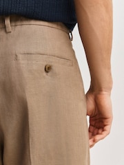 NN.07 Brown Kay Relaxed Fit Trousers - Image 5 of 6