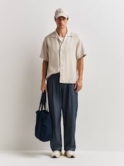 NN.07 Natural Julio Short Sleeve Linen Shirt - Image 2 of 6