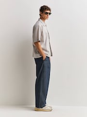NN.07 Blue Kay Relaxed Fit Trousers - Image 2 of 5