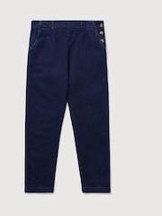 Seasalt Cornwall Navy Waterdance Trousers - Image 4 of 5