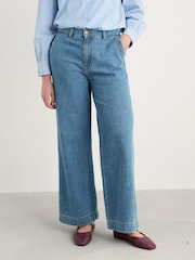 Seasalt Cornwall Blue Sennen Cove Jeans - Image 1 of 5