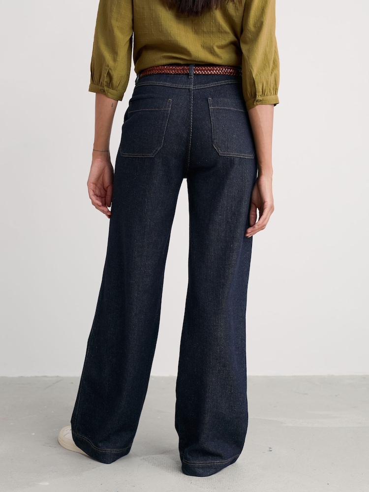 Seasalt Cornwall Blue Sennen Cove Jeans - Image 2 of 5