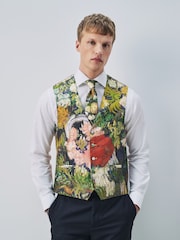 Green Occasion Waistcoat - Image 1 of 9