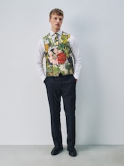 Green Occasion Waistcoat - Image 2 of 9