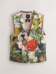 Green Occasion Waistcoat - Image 6 of 9