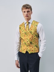 Yellow Occasion Waistcoat - Image 1 of 8