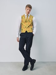 Yellow Occasion Waistcoat - Image 2 of 8