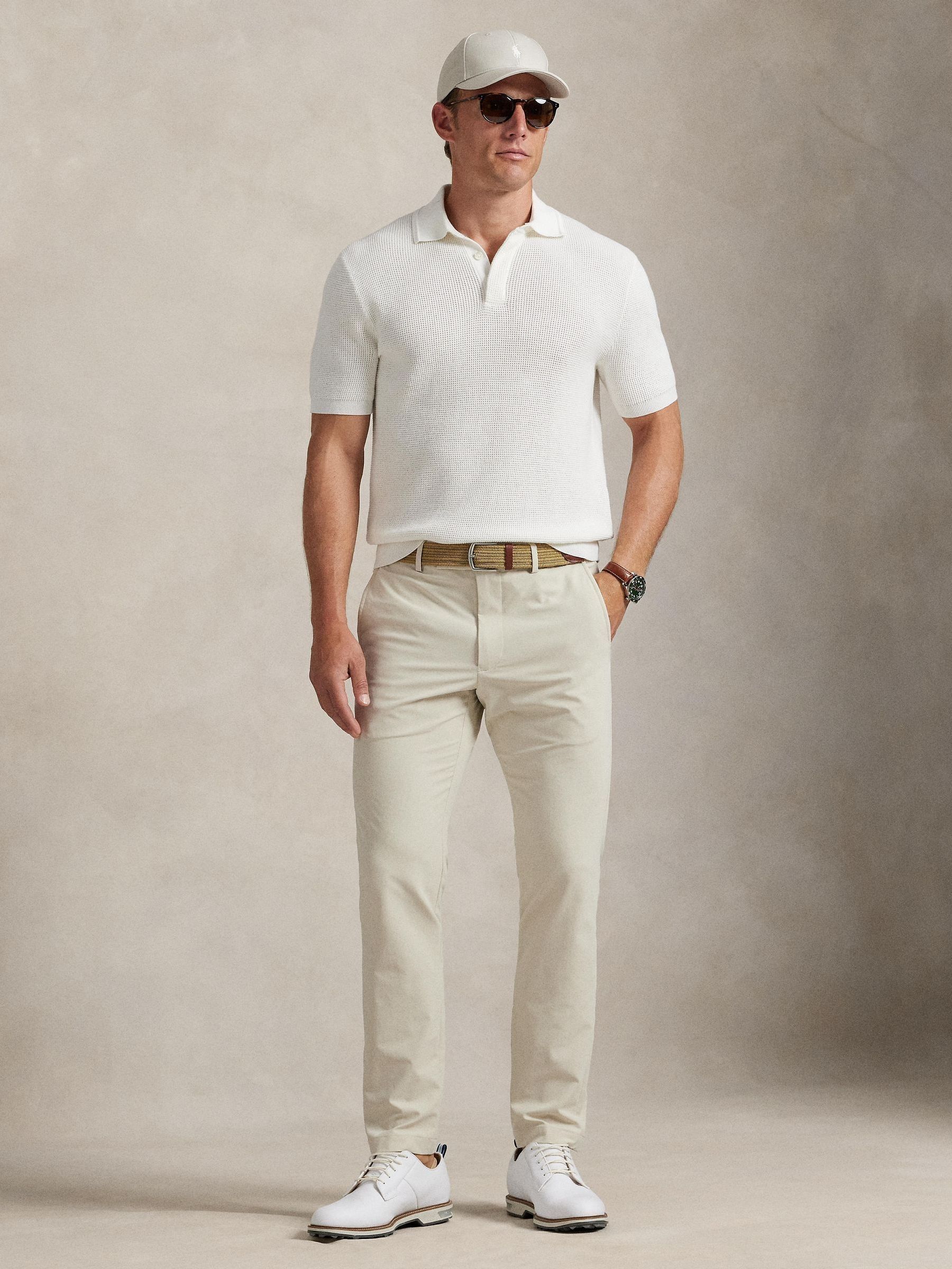 Buy Ralph Lauren Nude RLX Woven Straight Leg Trousers from Next USA