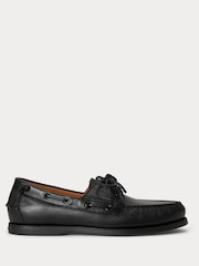 Polo Ralph Lauren Black Merton Boat Shoes - Image 1 of 4