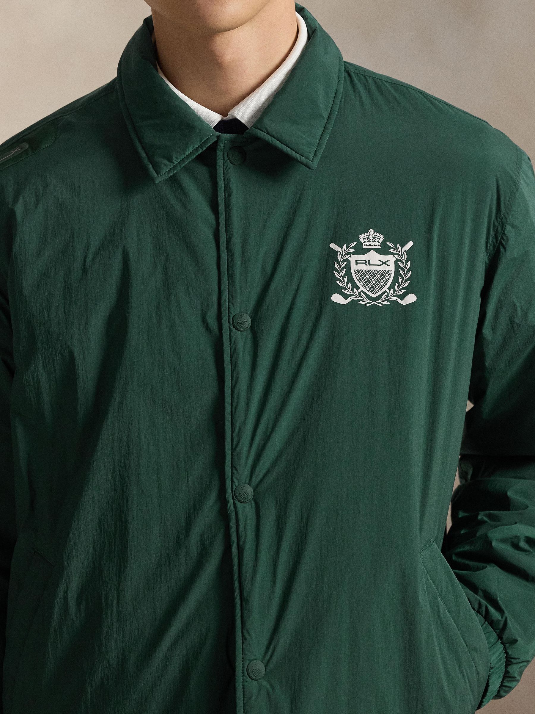 Buy Ralph Lauren Green RLX New York Golf Woven Jacket from Next