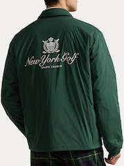 Ralph Lauren Green RLX New York Golf Woven Jacket - Image 8 of 8