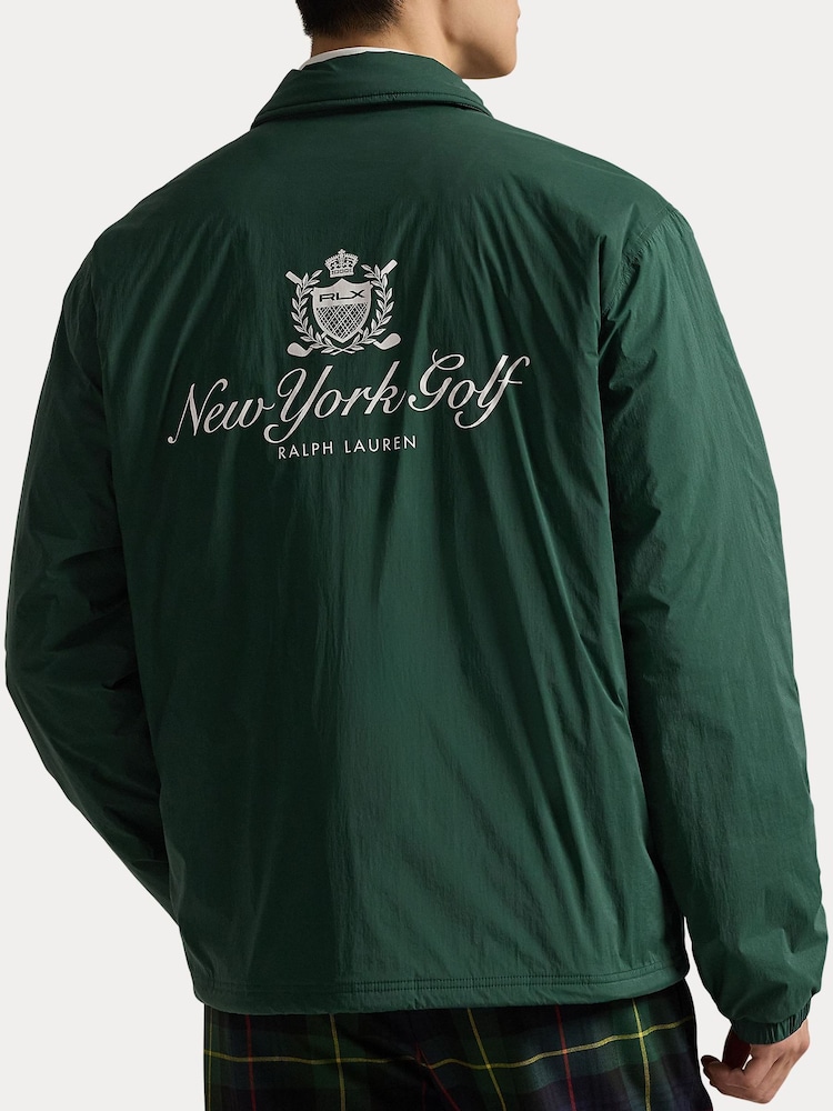 Ralph Lauren Green RLX New York Golf Woven Jacket - Image 8 of 8