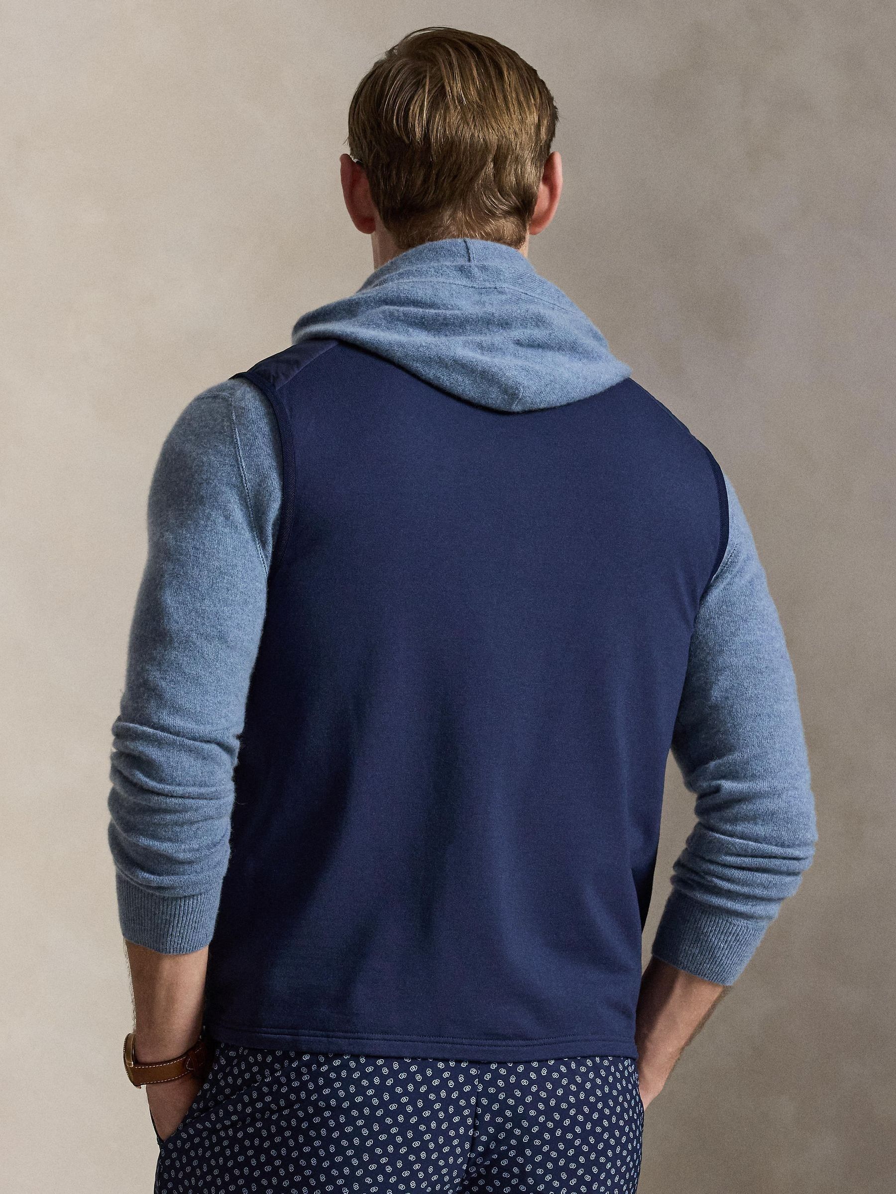 Buy Ralph Lauren Blue RLX Performance Wool Gilet from the Next UK