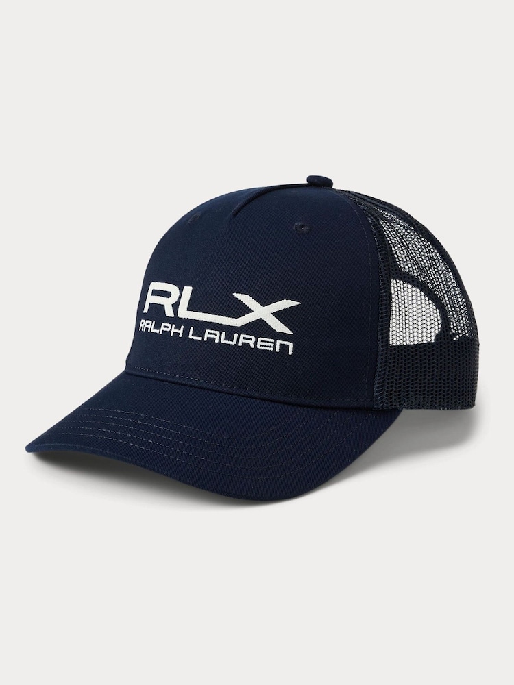 Ralph Lauren Blue RLX Trucker Cap - Image 1 of 3