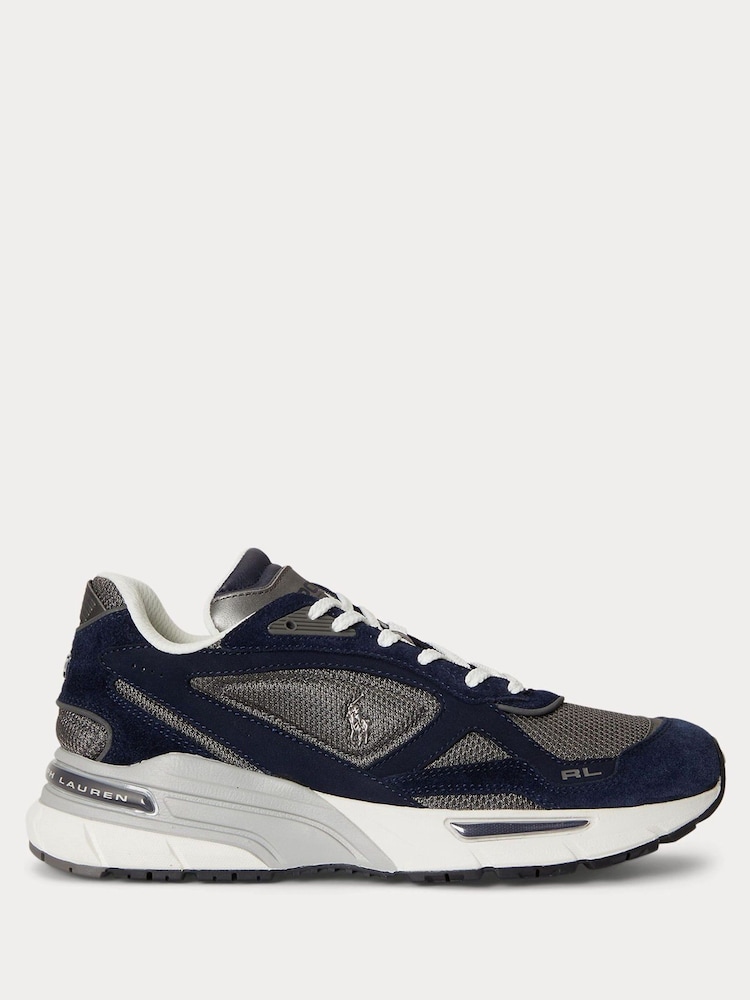 Polo Ralph Lauren Blue Trackstr 275 Trainers - Image 1 of 4 Polo Ralph Lauren Blue Trackstr 275 Trainers - Image 1 of 4