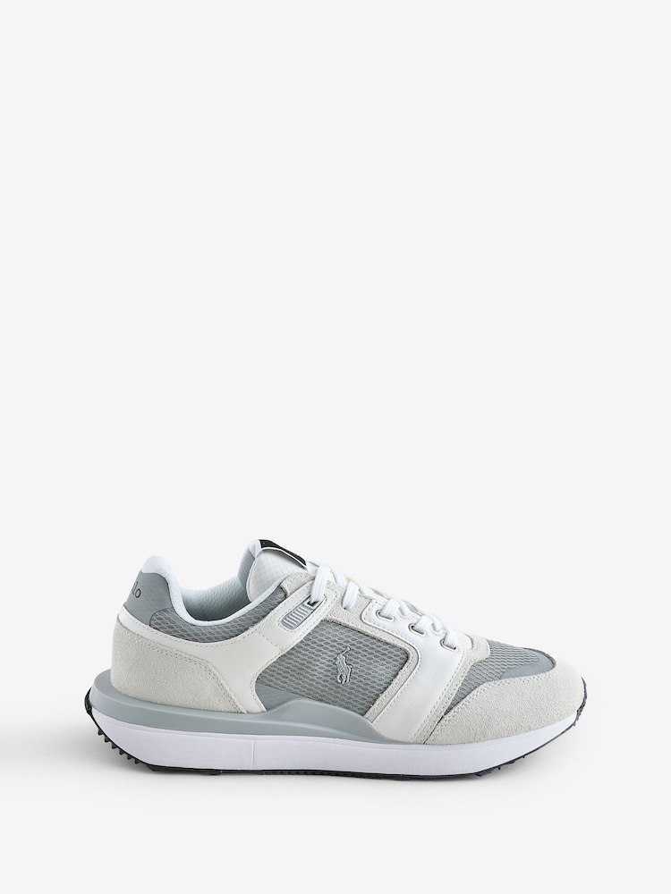 Polo Ralph Lauren White Train 89 Trainers - Image 1 of 1