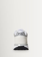 Polo Ralph Lauren White Train 89 Trainers - Image 3 of 5