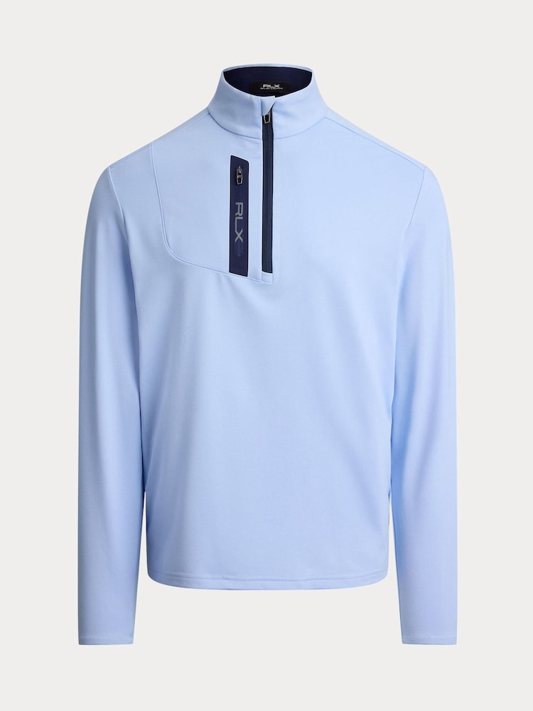 Ralph Lauren Rlx Performance Half Zip Sweat Top - Image 8 of 8