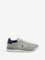 Polo Ralph Lauren Grey Varick Trainers - Image 1 of 1