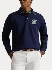 Ralph Lauren Blue RLX New York Golf Long Sleeve Polo Shirt - Image 6 of 6
