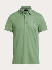 Ralph Lauren Green Tour Pique Polo Shirt - Image 1 of 2